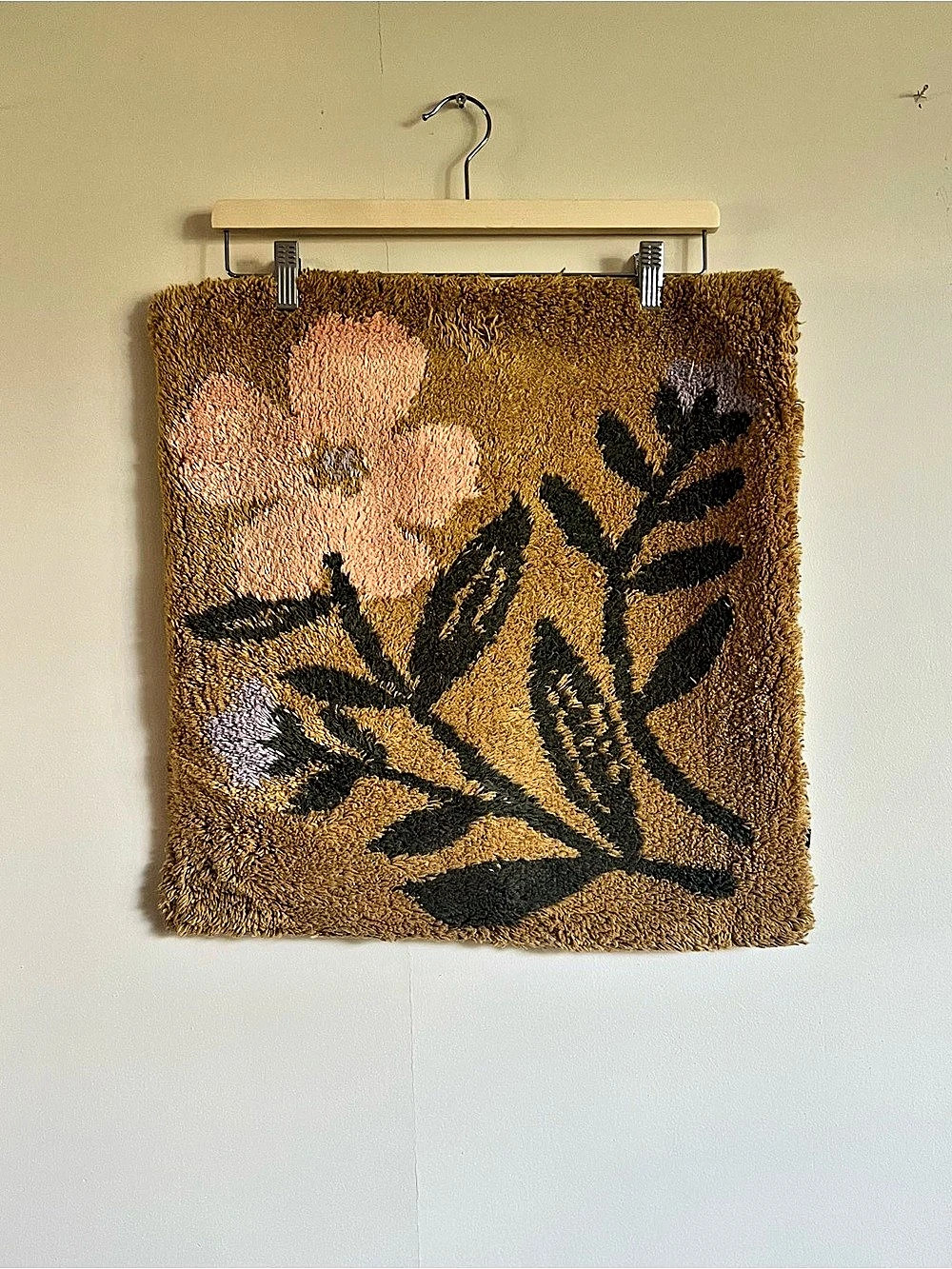 Urban Outfitters Tufted Floral Pillow Cover 18x18